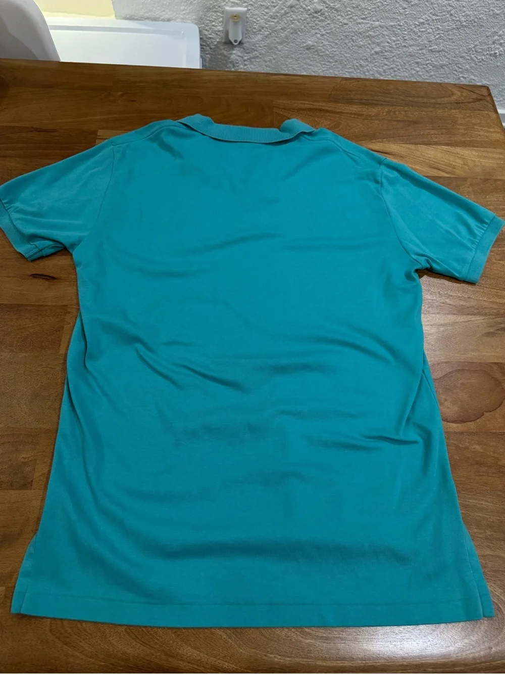 Ralph Lauren Men’s Turquoise Polo with Red Pony Size: M EUC